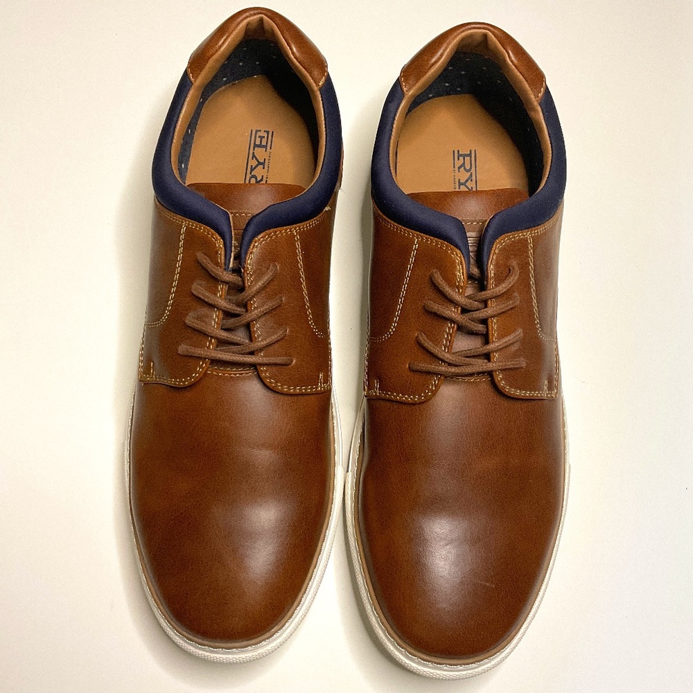 Rye by Hawker Rye Gray Lace Up Oxford Sneakers Size 11